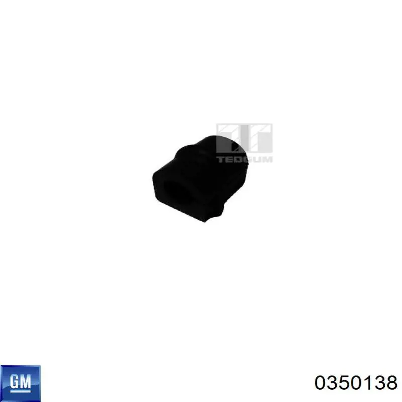 Подушка стабілізатора General Motors 0350138 ціна, від 1.48 USD