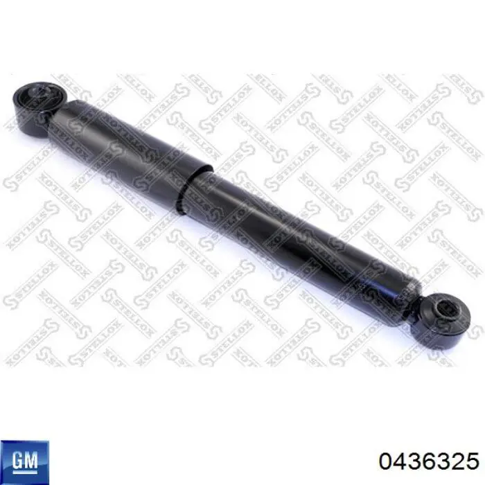 Амортизатор задній 0436325 General Motors