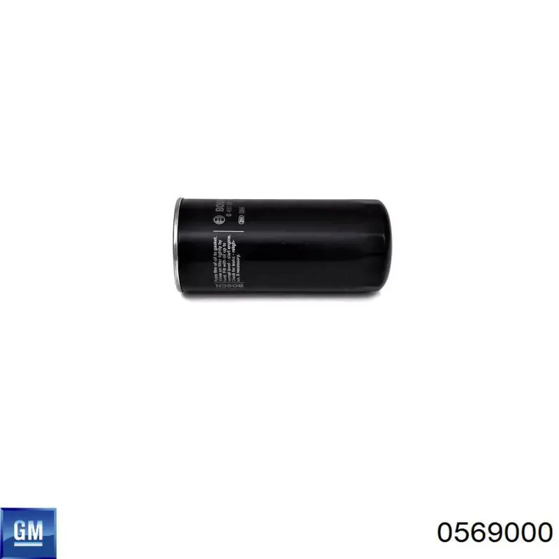 0569000 General Motors Гальмо дискове переднє