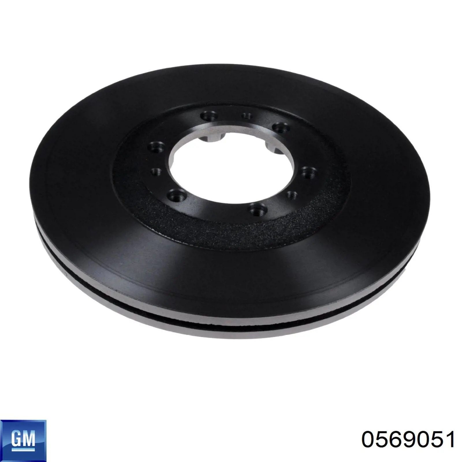 Диск переднього гальма General Motors 0569051 ціна, від 36.00 USD