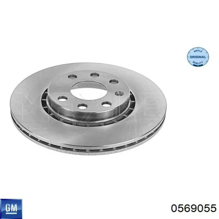0569055 General Motors Гальмо дискове переднє
