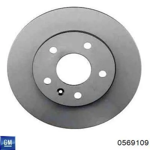 Купити 0569109 General Motors Диск заднього гальма