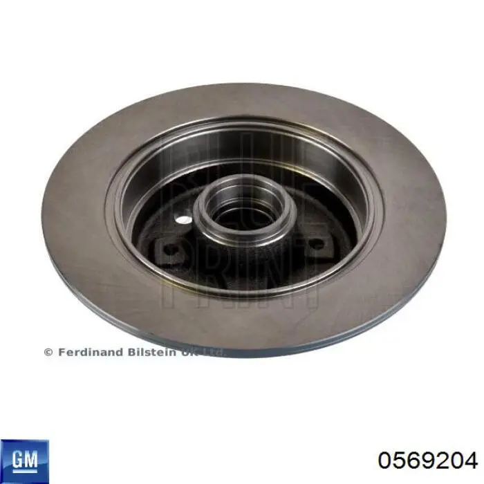 Гальмівні диски 0569204 General Motors