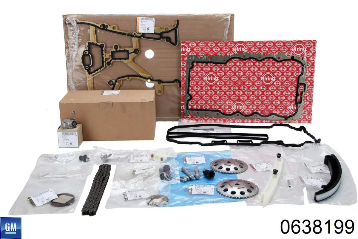 Сальник коленвала двигуна, передній General Motors 0638199 ціна, від 3.47 USD