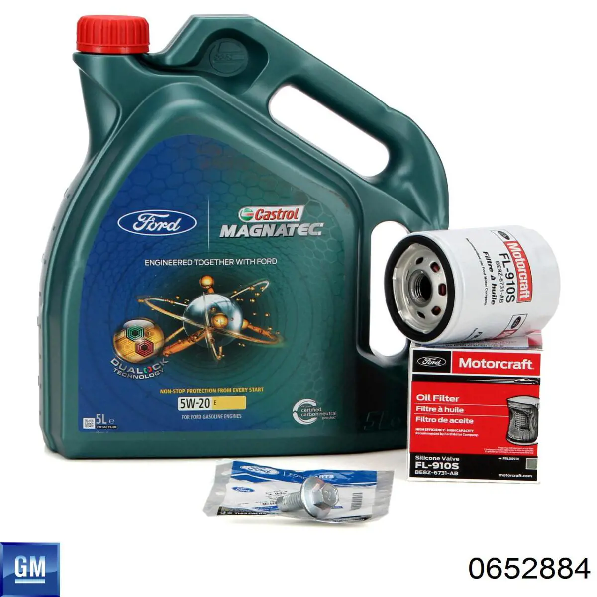 Пробка піддона двигуна 9L8E6730AA Ford