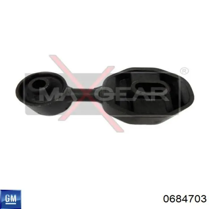 Подушка двигуна задня 0684703 General Motors