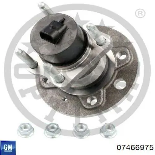 Купити 07466975 General Motors Підшипник ступиці колеса