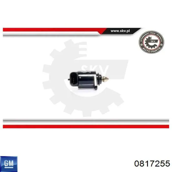 Купити 0817255 General Motors Клапан / регулятор холостого ходу