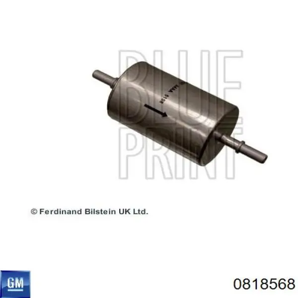 Фільтр тонкого очищення палива General Motors 0818568 ціна, від 2.38 USD