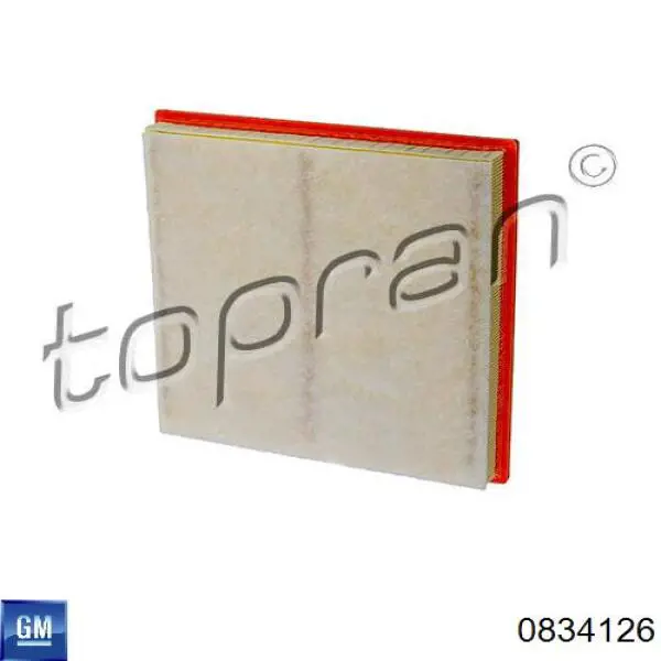 Елемент повітряного фільтра General Motors 0834126 ціна, від 6.12 USD
