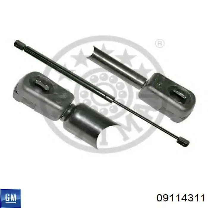 Амортизатор багажника 09114311 General Motors