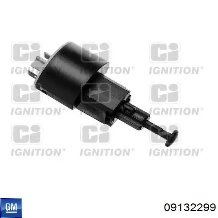 Жабка тормозу 09132299 General Motors