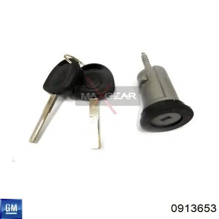 Купити 0913653 General Motors Личинка замка запалювання
