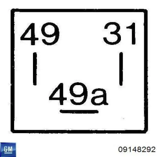 Автомобільні реле поворотів General Motors 09148292 ціна, від 2.25 USD