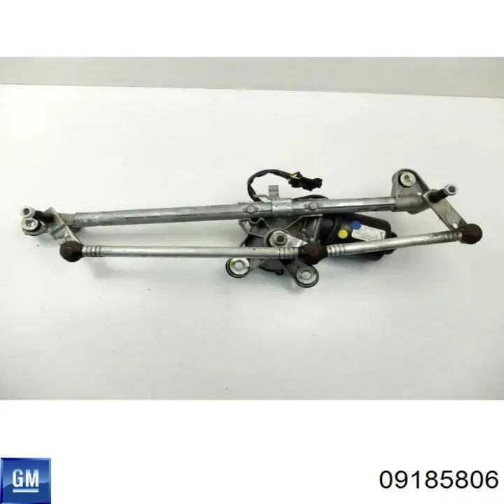 09185806 General Motors Мотор склоочисника скла (трапеції)