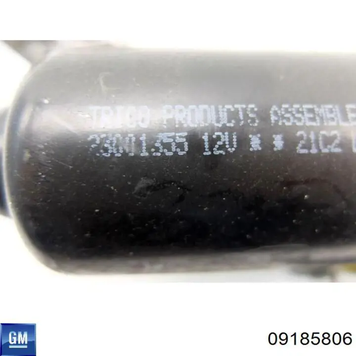 Мотор стеклоочищувача General Motors 09185806 ціна, від 33.15 USD