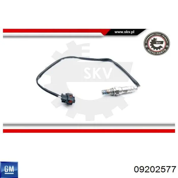 Лямбда-зонд 09202577 General Motors