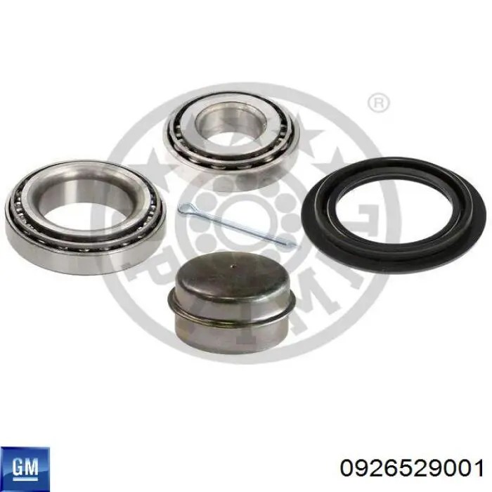 Підшипник маточини задньої, внутрішній General Motors 0926529001