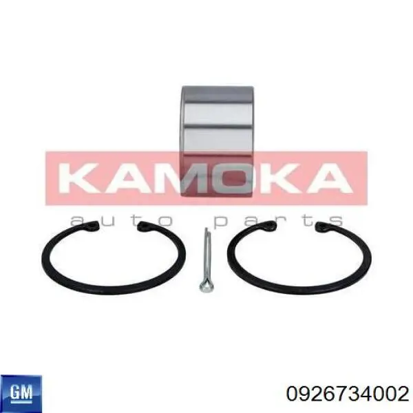 Комплект підшипник маточини передньої General Motors 0926734002 ціна, від 11.29 USD