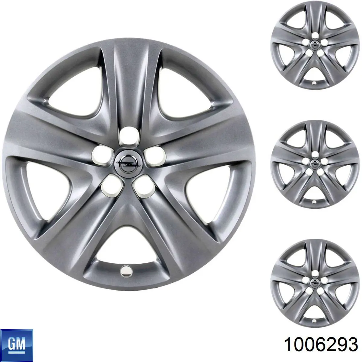Купити 1006293 General Motors Автомобільні ковпаки