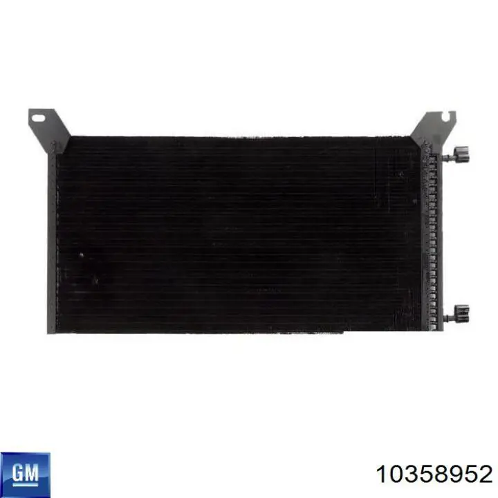 10358952 General Motors радіатор кондиціонера