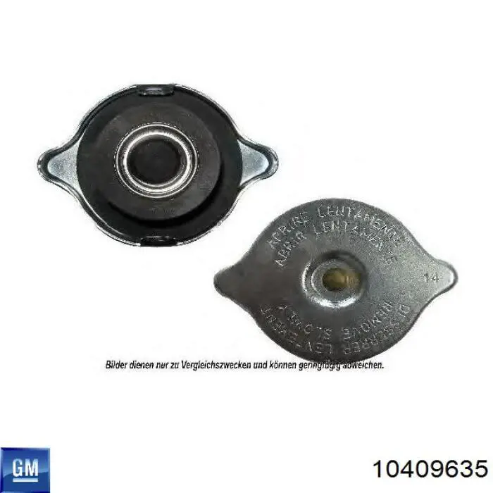 Кришка бачка радіатора General Motors 10409635 ціна, від 6.41 USD