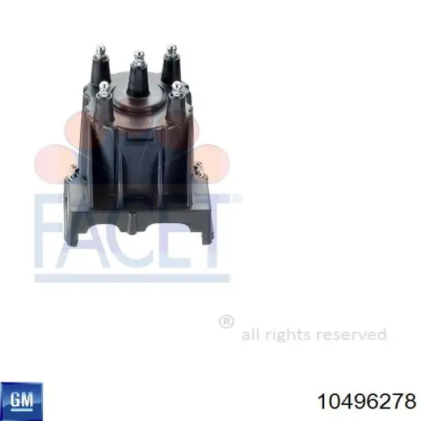Кришка розподільника запалювання/трамблера General Motors 10496278 ціна, від 5.70 USD
