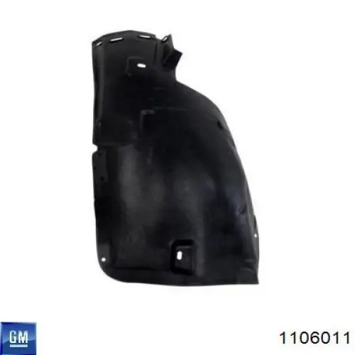 Підкрилок переднього крила, лівий задній Polcar 5509FL2 ціна, від 11.31 USD