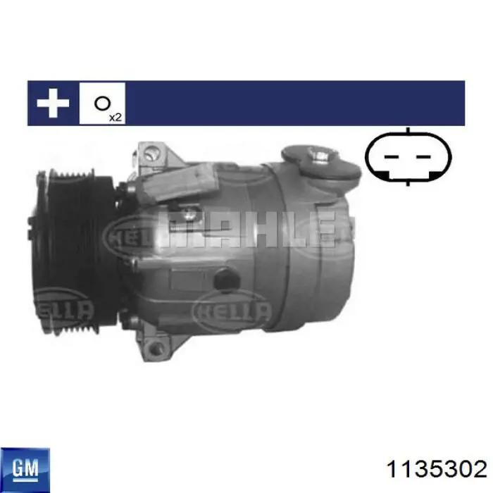 1135302 General Motors Компресор холодоагенту