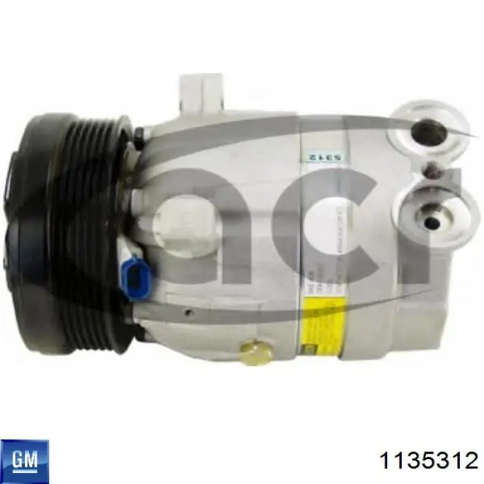 Компресор кондиціонера 1135312 General Motors