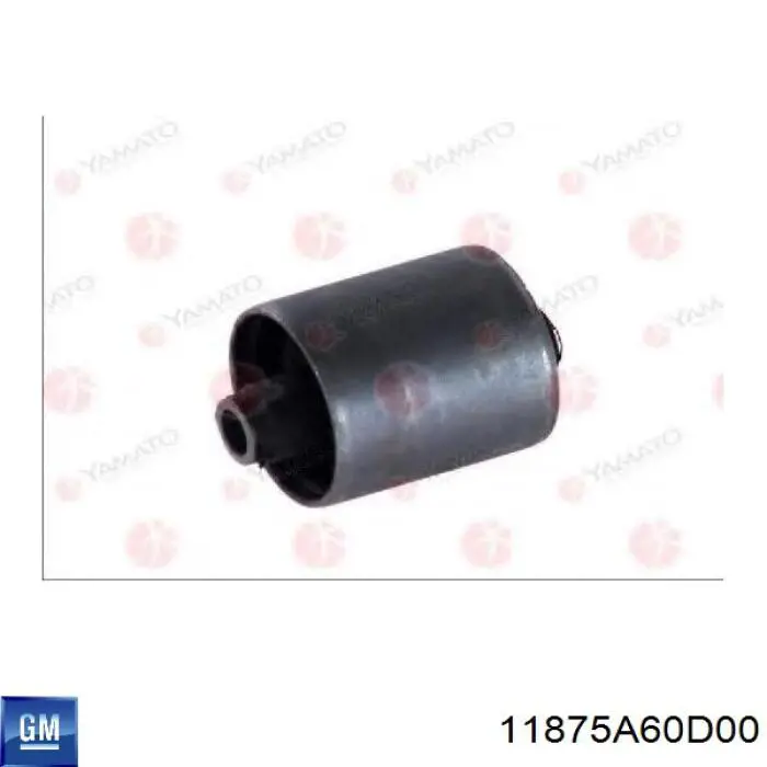 11875A60D00 General Motors Подушка (опора) двигуна ліва (сайлентблок)