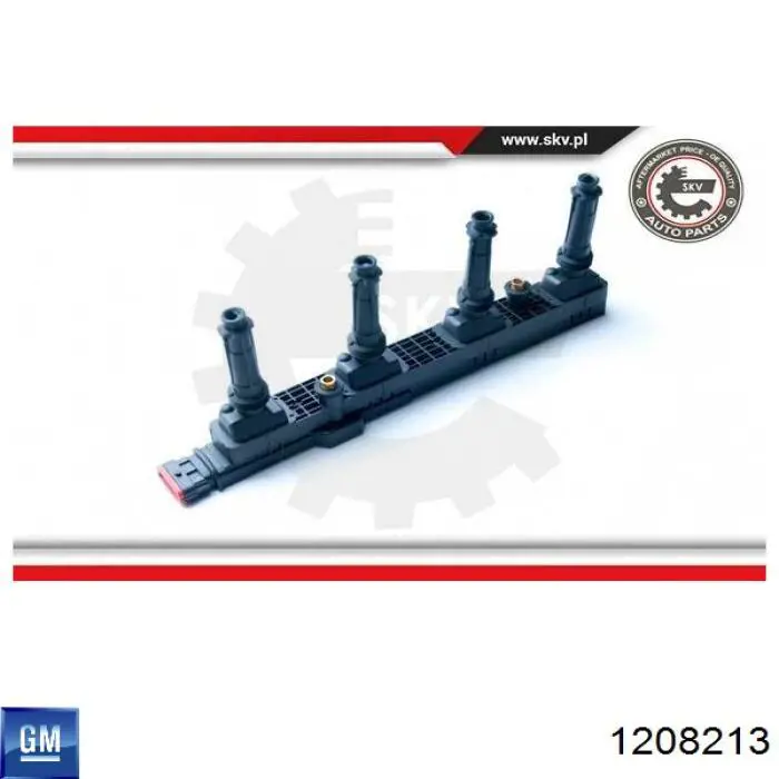 1208213 General Motors Котушка запалювання