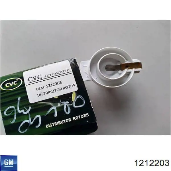 Бігунок (ротор) розподільника запалювання 1212203 General Motors