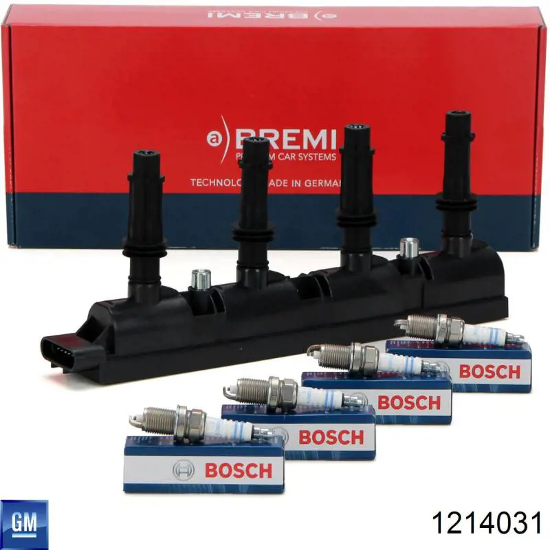 Свічки запалювання 1214031 General Motors