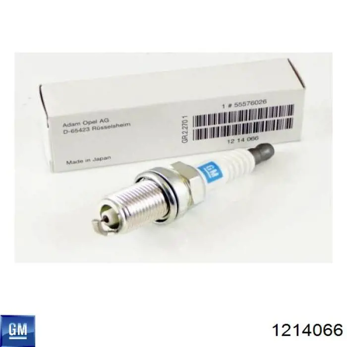 Свічки запалювання 1214066 General Motors