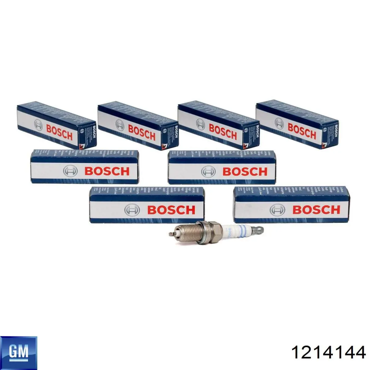 Свічки автомобільні General Motors 1214144 ціна, від 2.69 USD