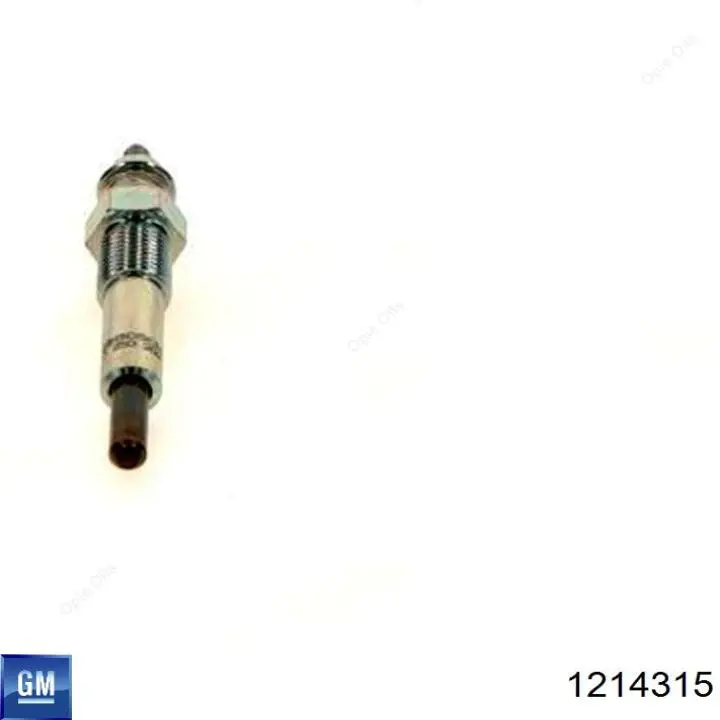 Свіча накалу General Motors 1214315 ціна, від 6.97 USD