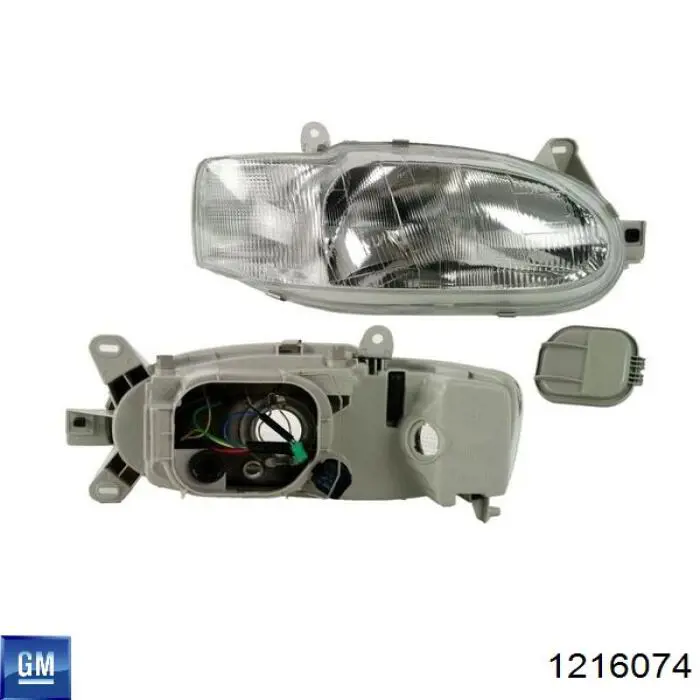 Основна фара - вставка Depo/Loro/Abakus FP5203R2E ціна, від 77.56 USD