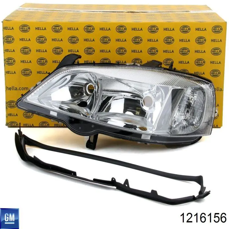 Фара права 1216156 General Motors