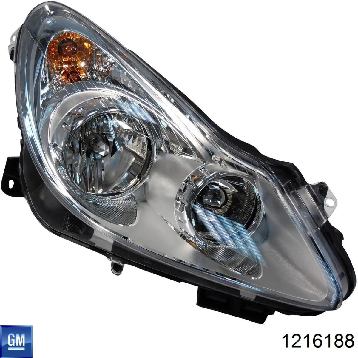1216188 General Motors Фара правая