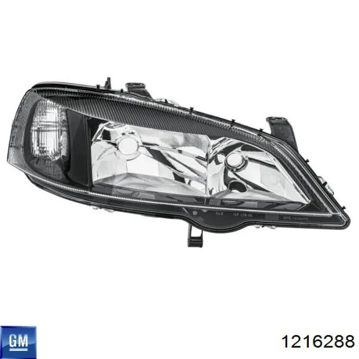 Купити 1216288 General Motors Права блок фара