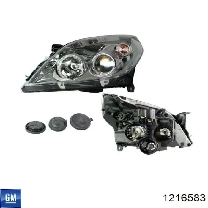 Купити 1216583 General Motors Основна фара в зборі ліва