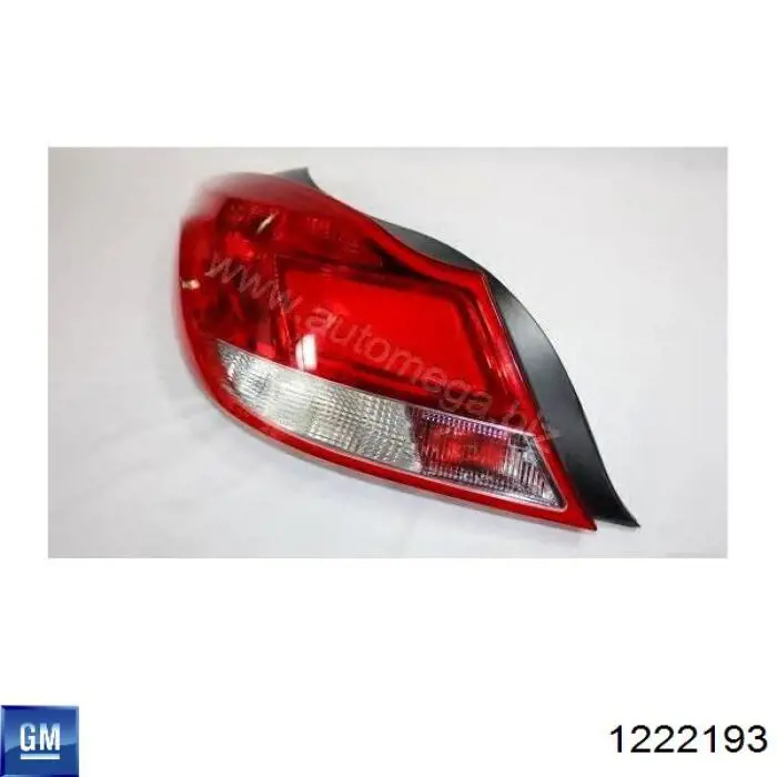 Ліхтар задній лівий General Motors 1222193 ціна, від 72.22 USD