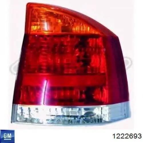 93174903 Opel Задня ліва фара