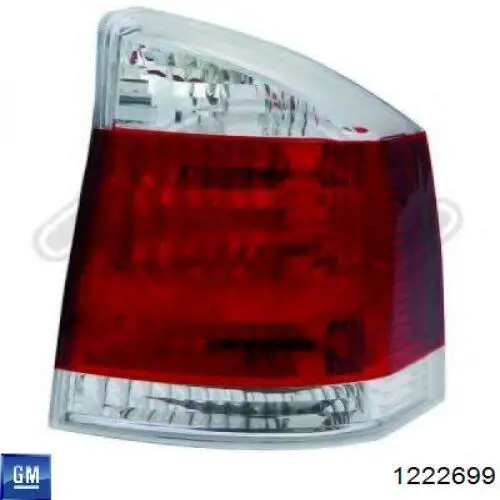 Задні ліхтарі General Motors 1222699 ціна, від 32.20 USD