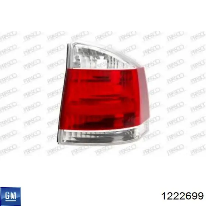 Купити 1222699 General Motors Задня права фара