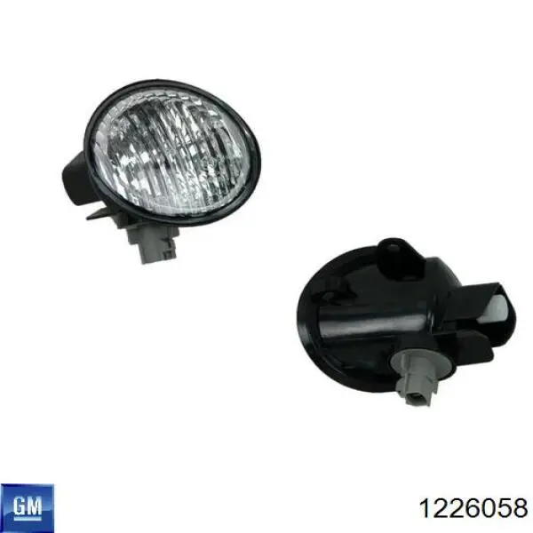 1226058 General Motors Поворотник правий