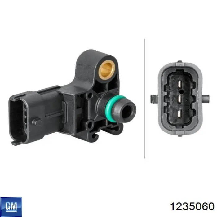 MAP сенсор General Motors 1235060 ціна, від 12.64 USD