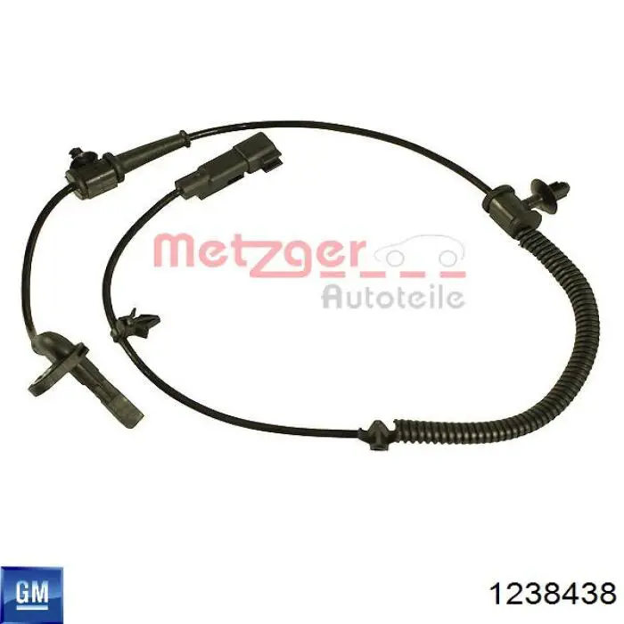 Датчик АБС (ABS) задній General Motors 12841558
