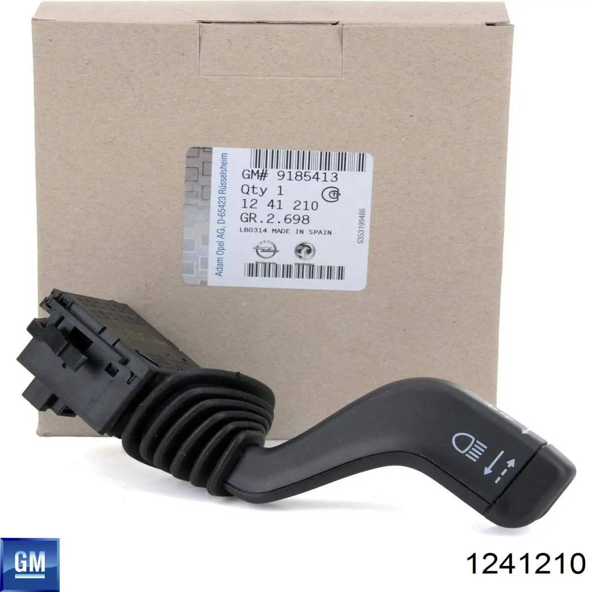 Перемикач підрульовий, лівий 1241210 General Motors